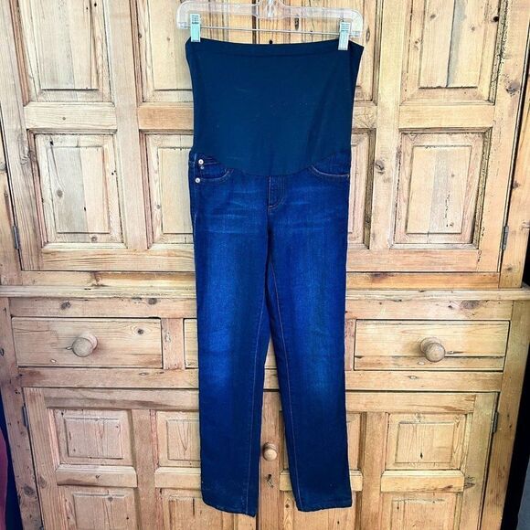 Adriano Goldschmied 27‎ Regular Maternity Jeans Straight Leg - Picture 1 of 8